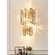 Настенный светильник SAMUEL, Бра, 22*38, золото, металл, Е14.
