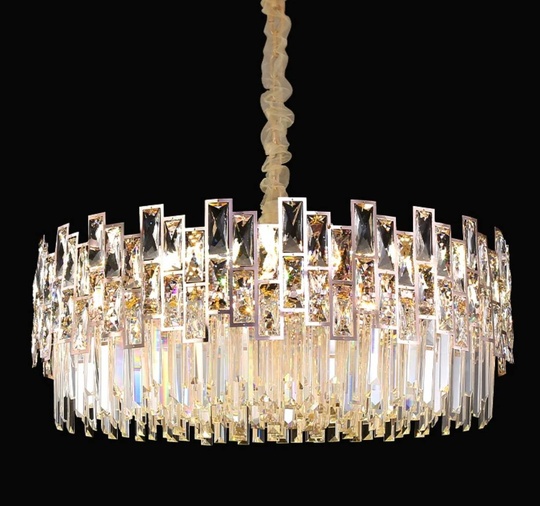 Люстра BACI 60*30 золото, стекло, металл, Е14.