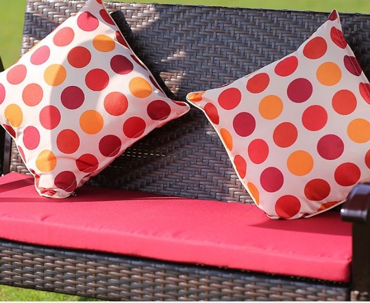 Качели садовые из ротанга Golden Garden