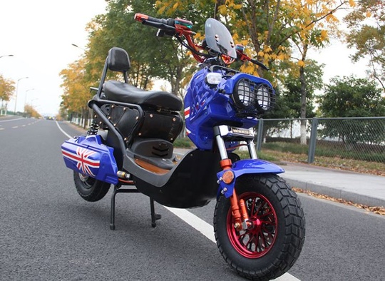 Электромотоцикл Volt 1200 w, скорость до 50 км, запас хода до 60 км, нагрузка до 150 кг, диаметр колеса 12 дюймов, вес 142 кг, китай