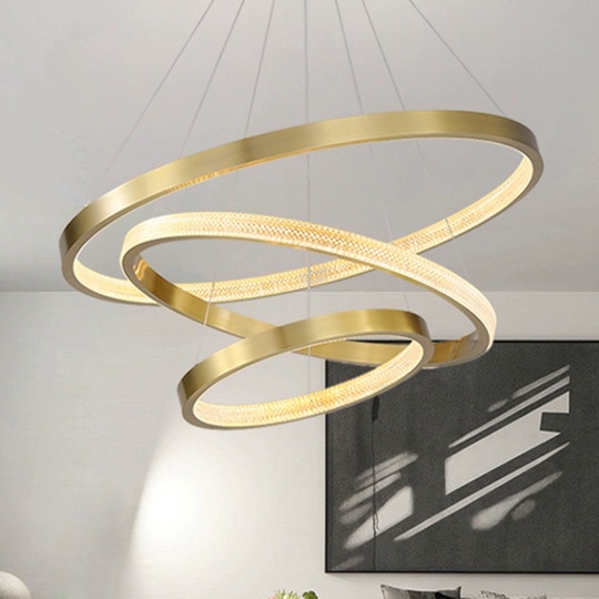 Люстра подвесная, медь, ПММА, MOOSE 100*80*60 металл, LED.