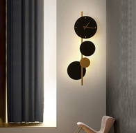 Настенный светильник, Бра, GARY 29*71, песочно-черный, медный, металл, LED.