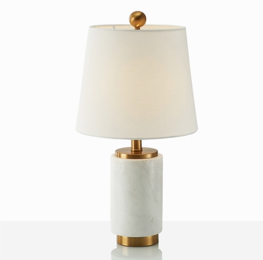 Настольная лампа белый Ritz, 28*55 см