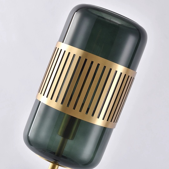 Торшер черный Lumora, 30*146 см, LED, Е27*1, G9*2, мрамор, 10 Вт