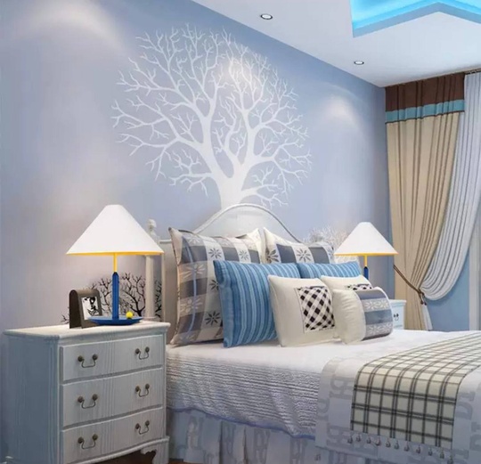 Настольная лампа TRIANGLE 41*53, синий, металл