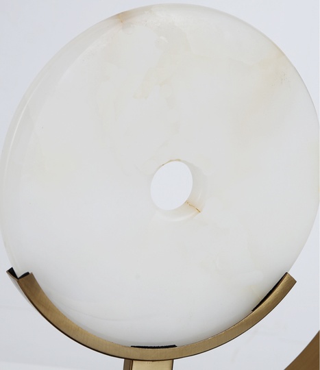 Дизайнерская лампа настольная белая Duara, 68*53 см