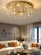 Люстра подвесная, золотой, кристалл, SPARKLING 60*17, металл, E14.