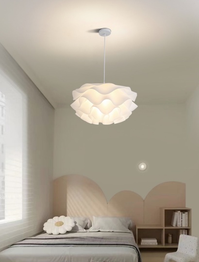 Подвесной светильник MAI HE MAI белый, 50*30 см. Светильник из акрила - PHRENA, E27, 30 Вт