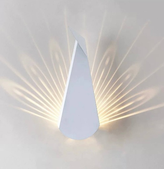 Настенный светильник, БРА EMRE 14*36, белый, металл, LED.