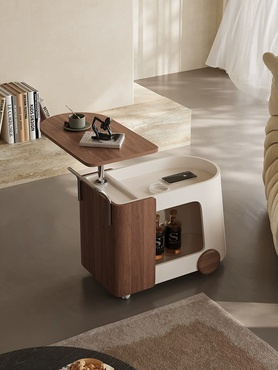 Передвижной дизайнерский барный стол Weipat в итальянском исполнении, на колесиках, 75х40х55 см