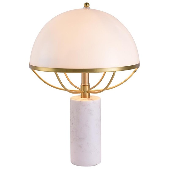 лампа настольная белая, Marble Umbrella, 51*37 см