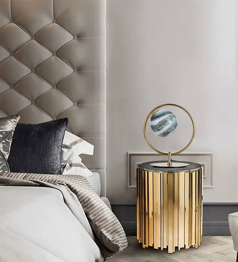 Настольная лампа LORD 41*48, шампанское золото, металл.