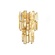 Настенный светильник SAMUEL, Бра, 22*38, золото, металл, Е14.