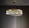 Люстра подвесная, медь, кристалл, GUNHAN 100*25, металл, LED.
