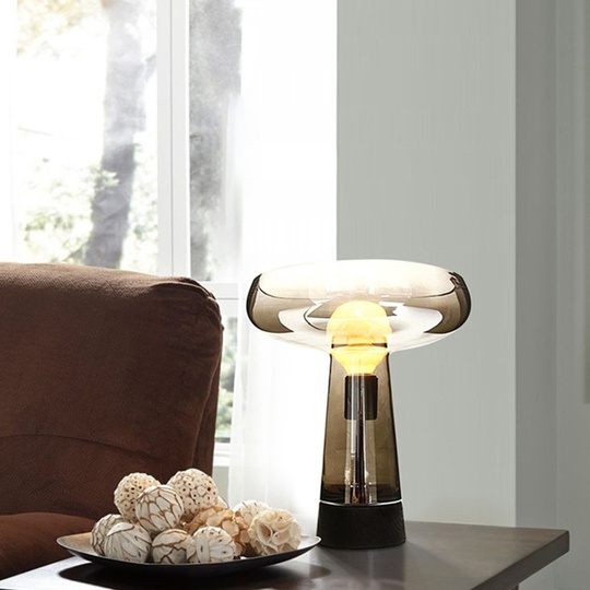 Настольная лампа коричневая 28*35 см, GSMIN