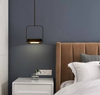 Люстра черная Eloraq, металл, 30*27 см, светодиодная, LED