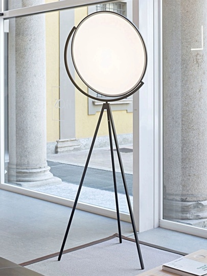 Торшер черный Elyesto, 50*75*175 см, LED, металл, 25 Вт