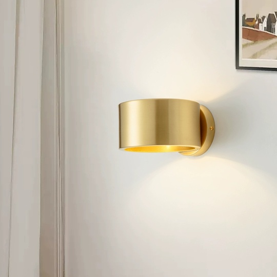 Настенный светильник NED, Бра 15*8, медный, металл, G9.