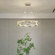 Люстра подвесная, медный, кристалл, AYSE 40*60, металл, LED.