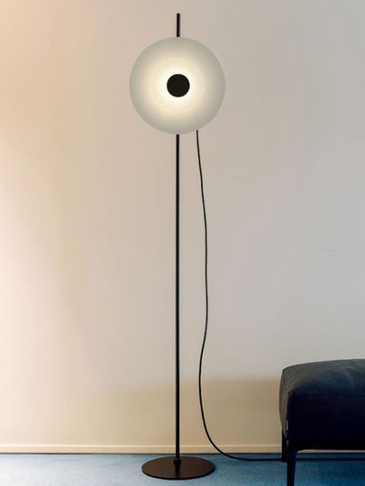 Напольный светильник черный One HOOP Black, LED, 9 Вт