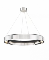 Светильник подвесной серебряный Elunra, металл, 100*15 см, светодиодная, LED