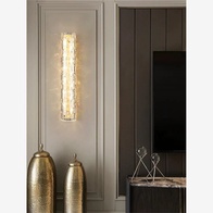 Настенный светильник, Бра, ETHAN 8*60, медный, металл, стекло, LED.