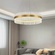 Люстра подвесная, медный, стекло, DECORATIVE 50*18, металл, LED.