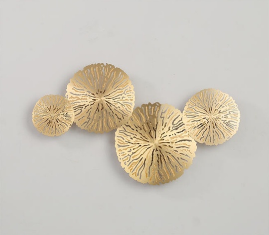 Настенный светильник из металла золотой Nordic Gols, 55*35 см, светодиодный, 7w,