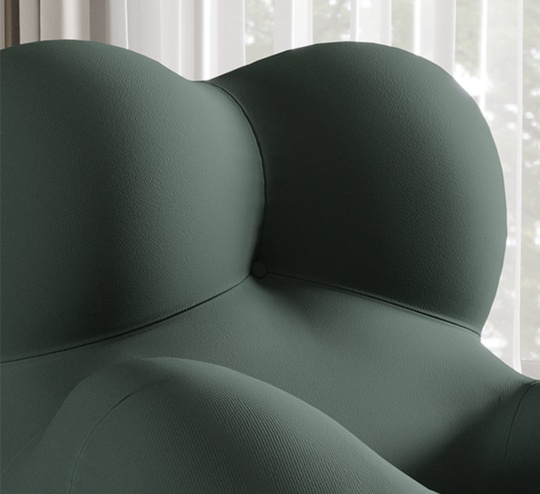 Кресло темно зеленое Serie up, 1 шт., 92х96х91 см