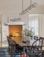 Светильник подвесной, черный, Elurix, металл, 150*10 см, светодиодная, LED