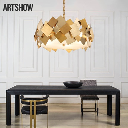 Дизайнерский светильник белый 53*22 см, лампа накаливания, E14, железо, плексиглас, современный, белый