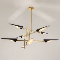 Дизайнерские светильник 130*50 см лампа накаливания, железо, железо