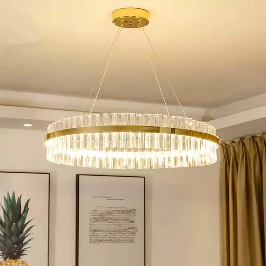 Люстра подвесная, медный, стекло, DECORATIVE 50*18, металл, LED.