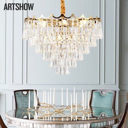 Дизайнерский светильник Ovirex 60*22 см, лампа накаливания, сплав, хрусталь, выставочный зал, китай