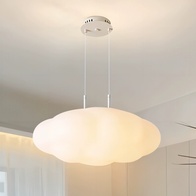 Люстра подвесная, белый, ПММА, ACE 55*36, металл