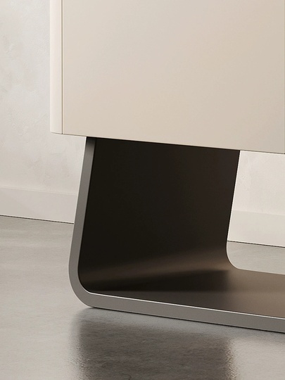 Тумбочка прикроватная, кремовый цвет, 1 ящ., 50х40х48 см.