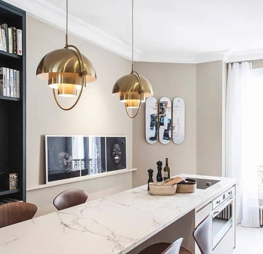 Люстра бронза Erythroflux, металл, 28*31 см, Е27