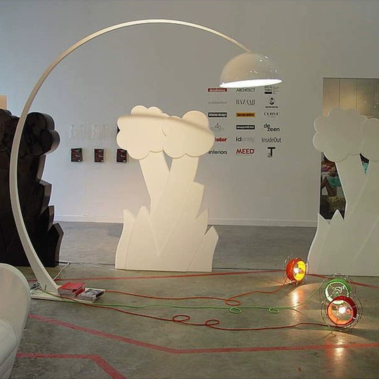 Торшер, белый, Awersa 210*170, светодиодный, Е27, металл, ПММА