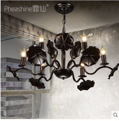 Люстра креативные шестиглавые свечи