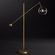 Торшер золото Dralix, 120*175 см, LED, металл, 10 Вт