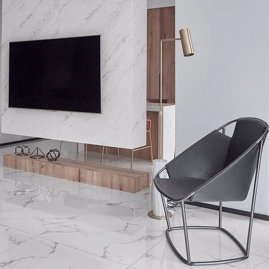 Торшер бронза Elivra, 40*160 см, LED, Е27, металл мрамор, 14 Вт