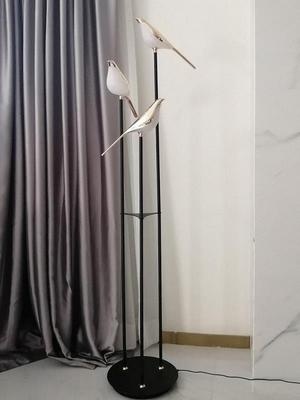 Напольный светильник птицы Golden Bird, LED, 30 Вт