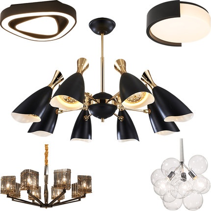 Дизайнерский светильник белый Aribex, LED, железо, другое