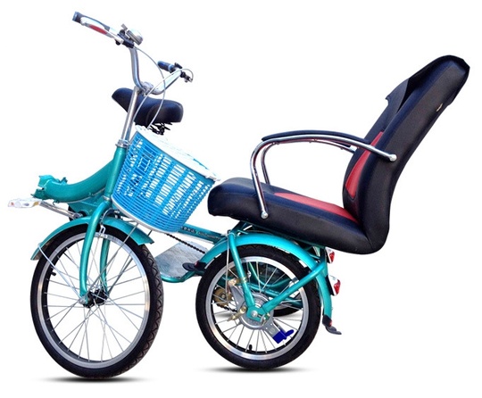 Велорикша Ricksaw китай, 165*60*100 см, 2 место, нагрузка 200 кг, вес 80 кг