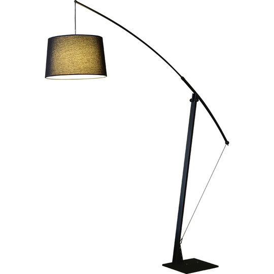 Напольный светильник черный Odeon Light, E27, 10 Вт