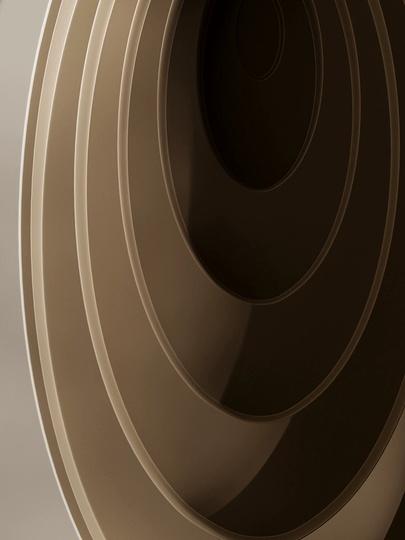 Журнальный стол Abyss, светлый, современный, овальный, 130х65х37 см, стеклянный для дома, офиса, гостиной.