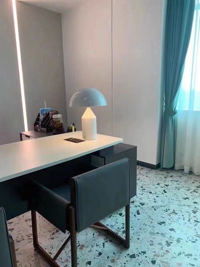 Настольная лампа белая 38*55 см, ATOLLO