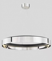 Светильник подвесной серебряный Elunra, металл, 80*15 см, светодиодная, LED