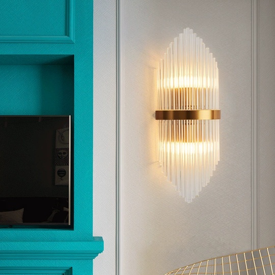 Настенный светильник VERONICA, Бра, 22*70, бронза, металл, Е14.