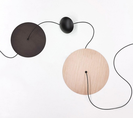 Дизайнерский светильник орех Ginger, 45*45*200 см, led, металл, дерево, современный